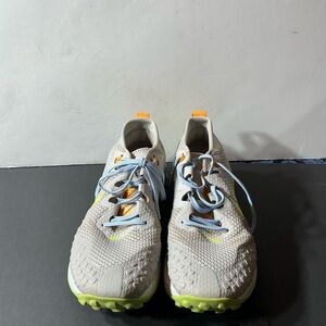 Mens Athletic Shoes - Gray and Green